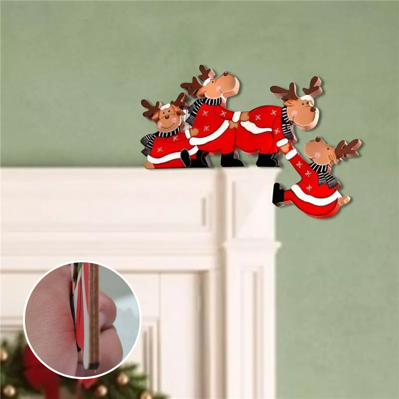 Festive Door Frame Ornament for Holiday Cheer