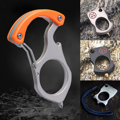 Self-Defense Hook with Auto Key Buckle