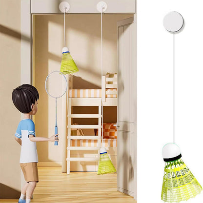 Rebound Badminton Trainer for Solo Practice
