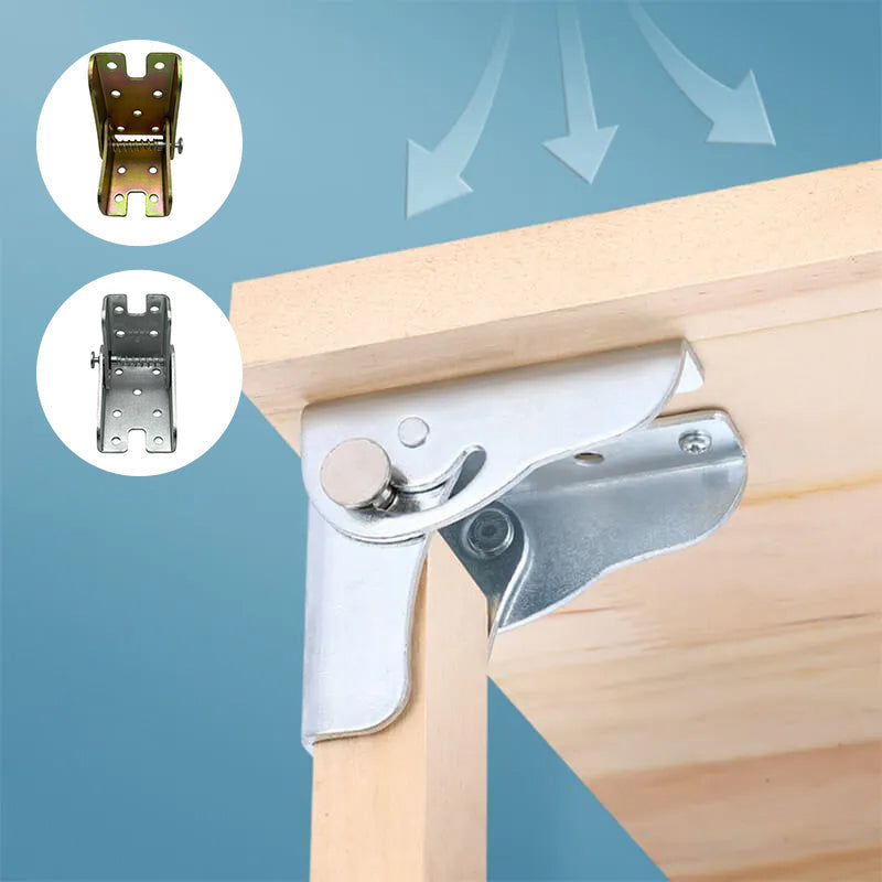 Self-Locking 90-Degree Hinged Hinge
