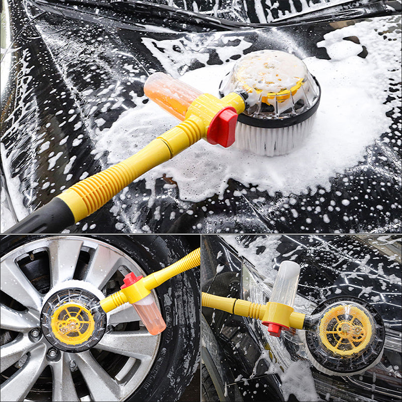 Revolutionary 360° Car Cleaning Brush with Extension Handle