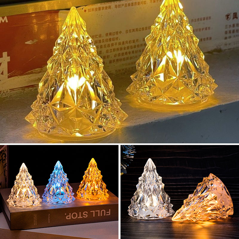 Charming LED Crystal Tree Night Light