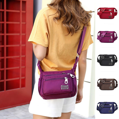 Versatile Nylon Fabric Crossbody Bag