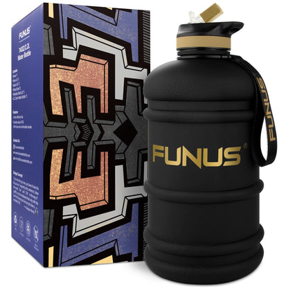 BPA-Free Water Bottle with Wide Mouth - Reusable Design