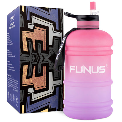 BPA-Free Water Bottle with Wide Mouth - Reusable Design