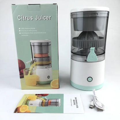 Portable Electric Juice Press | Rechargeable Quick Juice Extractor