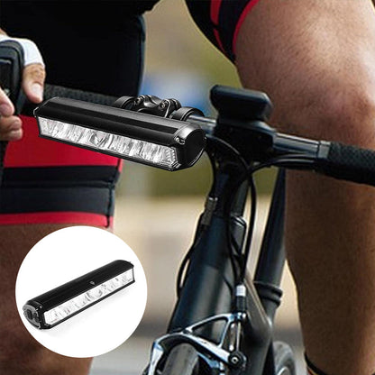 UltraWide Bicycle Headlight | 180-Degree Beam | Battery Indicator