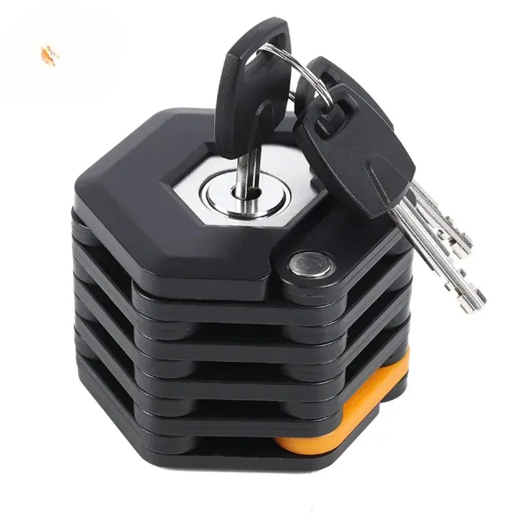 Compact Folding Bike Lock | Steel Security Solution