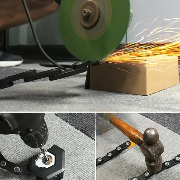 Compact Folding Bike Lock | Steel Security Solution