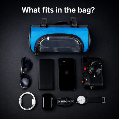 Cycling Handlebar Pouch | Touchscreen Ready | Universal Fit