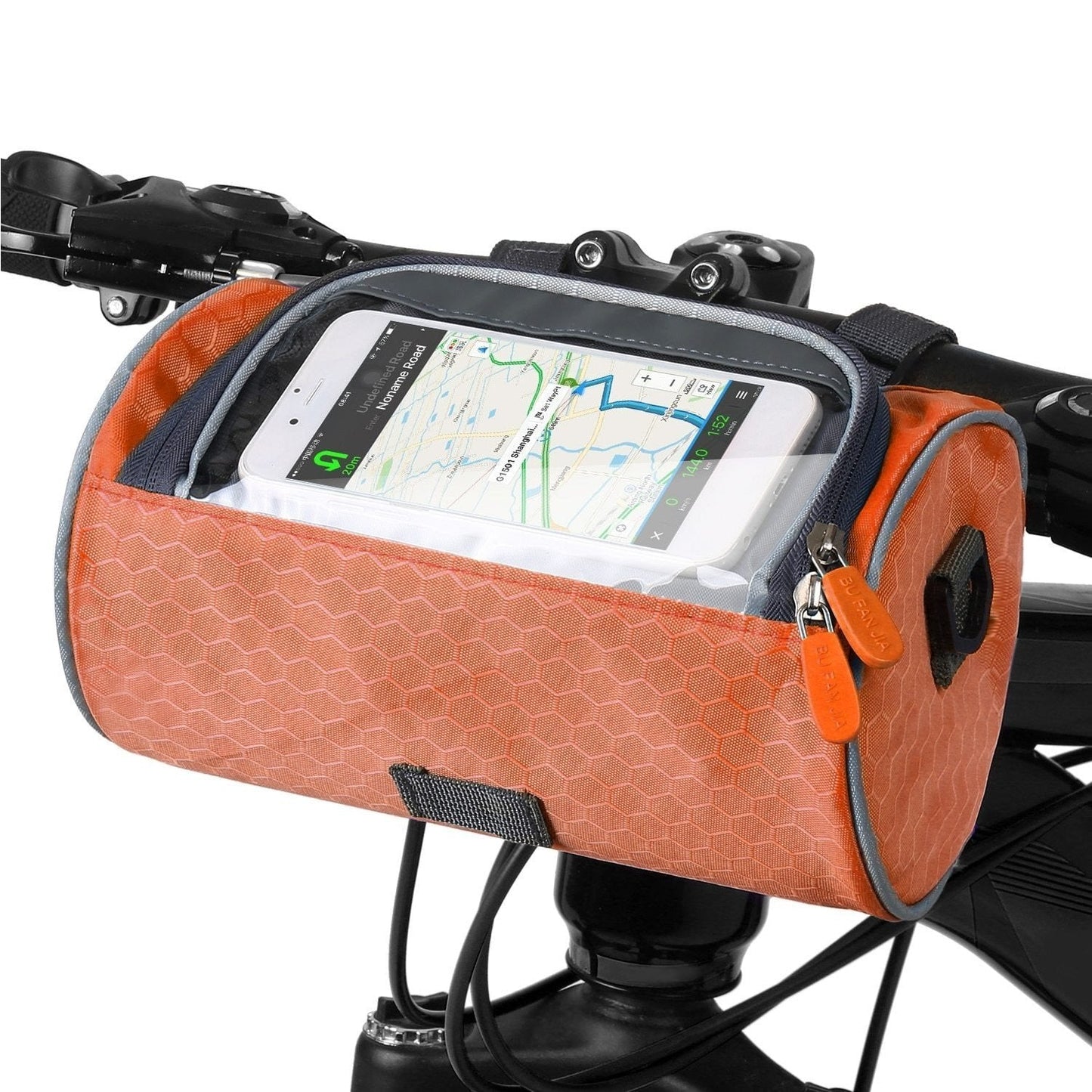Water-Resistant Bike Bag with Touchscreen Access for Safe Riding