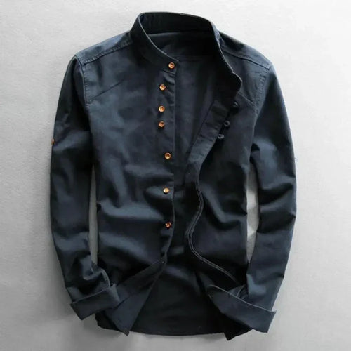 Dragon Print Japanese Shirt for Men