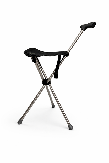 Walking Cane with Foldable Seat – 2-in-1 Design