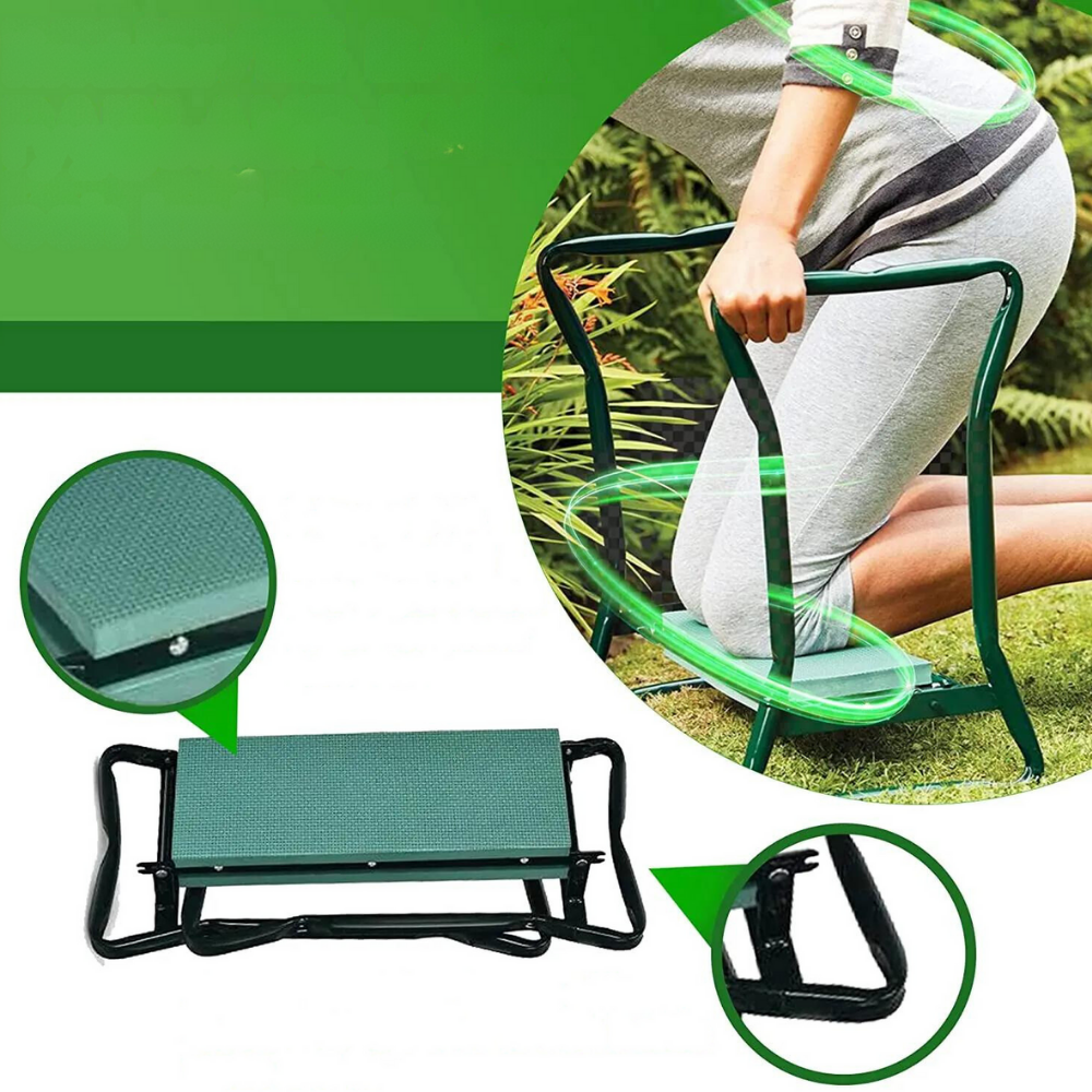 Foldable Garden Kneeler and Seat | Comfort and Support for Gardening