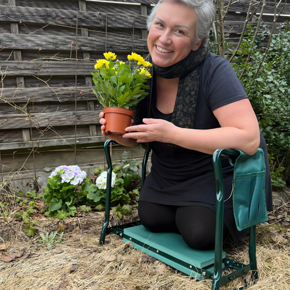 Foldable Garden Kneeler and Seat | Comfort and Support for Gardening