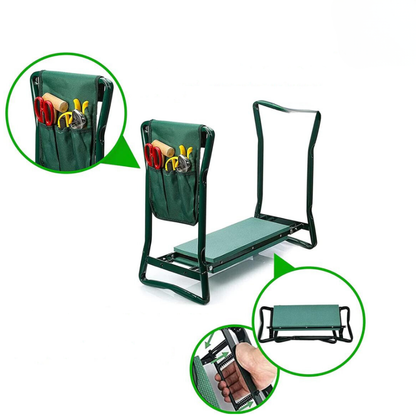 Foldable Garden Kneeler and Seat | Comfort and Support for Gardening