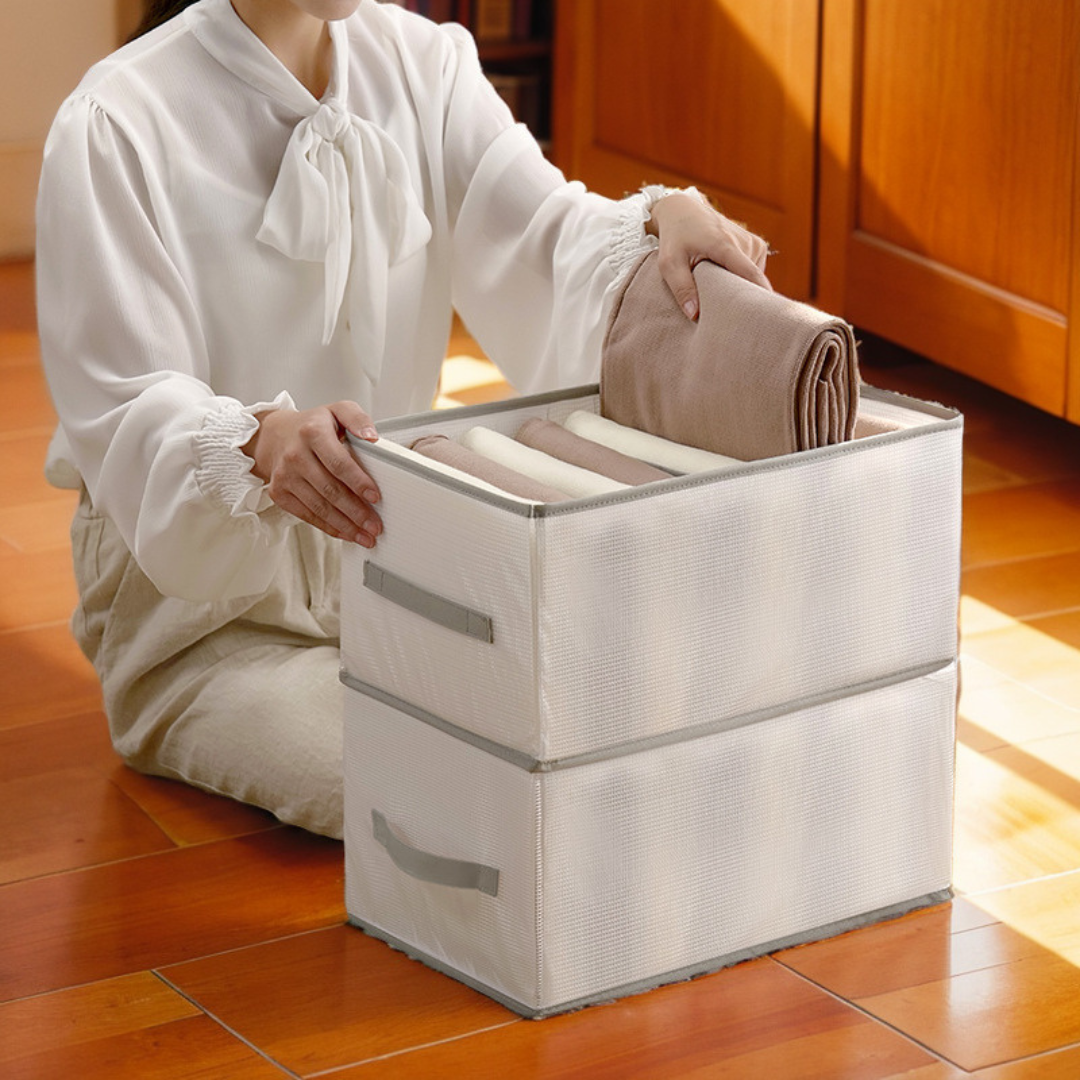 SmartFold Clothing Organizer Box | Effortless Storage Solution