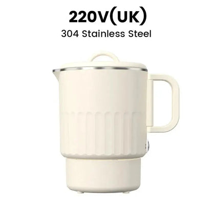Travel-Friendly Electric Kettle with Collapsible Design