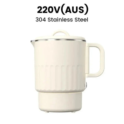 Travel-Friendly Electric Kettle with Collapsible Design