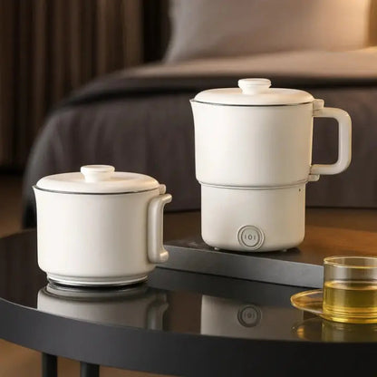 Travel-Friendly Electric Kettle with Collapsible Design