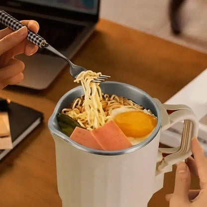 Travel-Friendly Electric Kettle with Collapsible Design