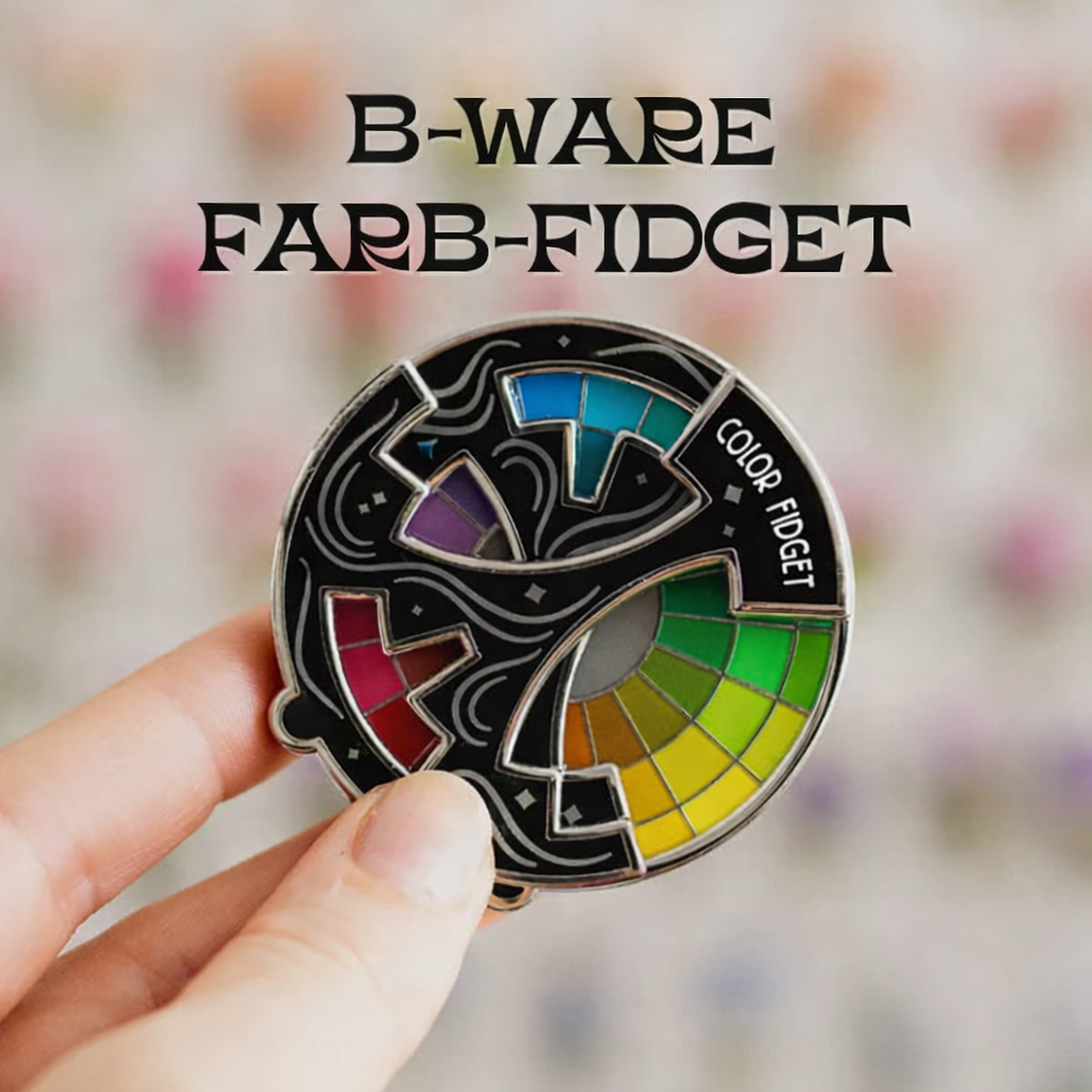 ColorTwirl Enamel Pin | Dynamic Design Accessory