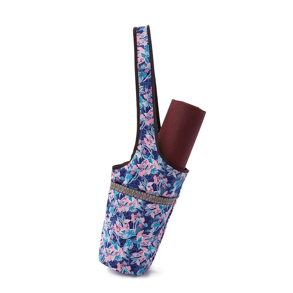 Canvas Bag for Yoga Mat with Print Design