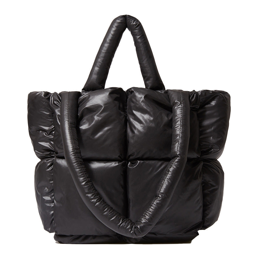 Crossbody Bag Made of Nylon and Down Cotton