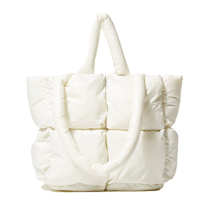 Crossbody Bag Made of Nylon and Down Cotton