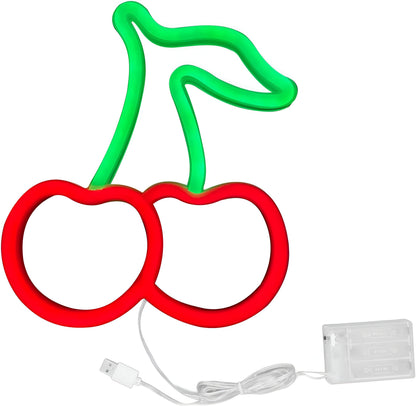 Colorful LED Neon Light for Fast Food – Wall Decor with USB Connection