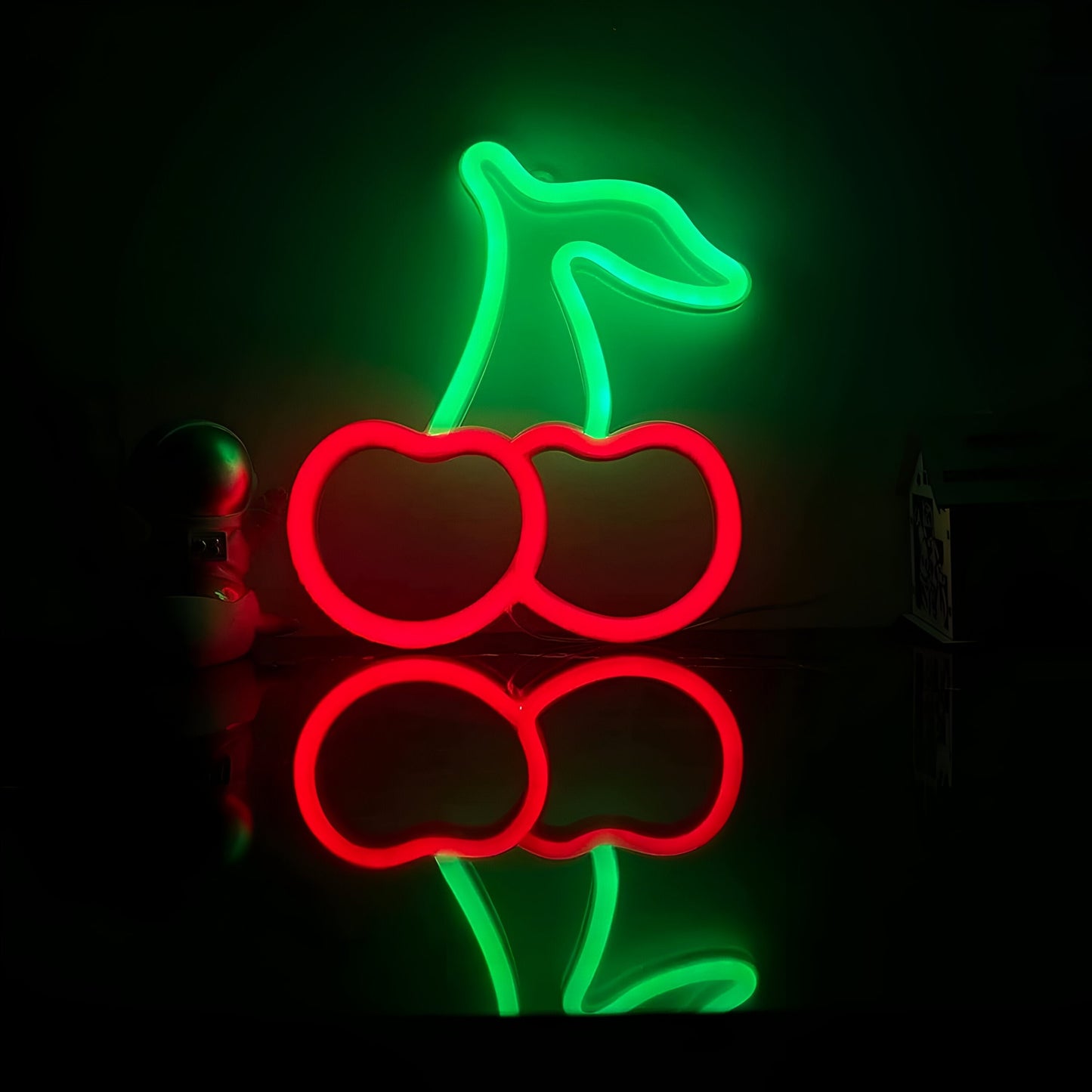 Colorful LED Neon Light for Fast Food – Wall Decor with USB Connection
