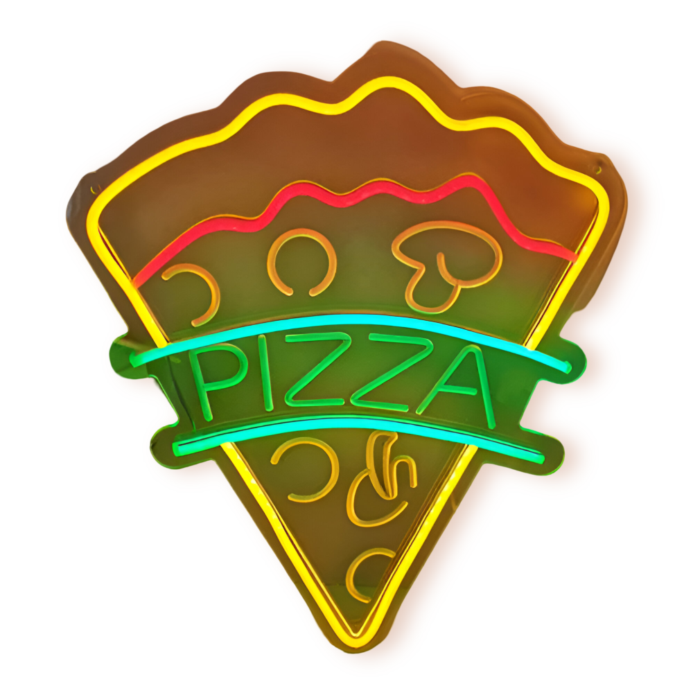 Colorful LED Neon Light for Fast Food – Wall Decor with USB Connection