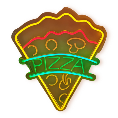 Colorful LED Neon Light for Fast Food – Wall Decor with USB Connection