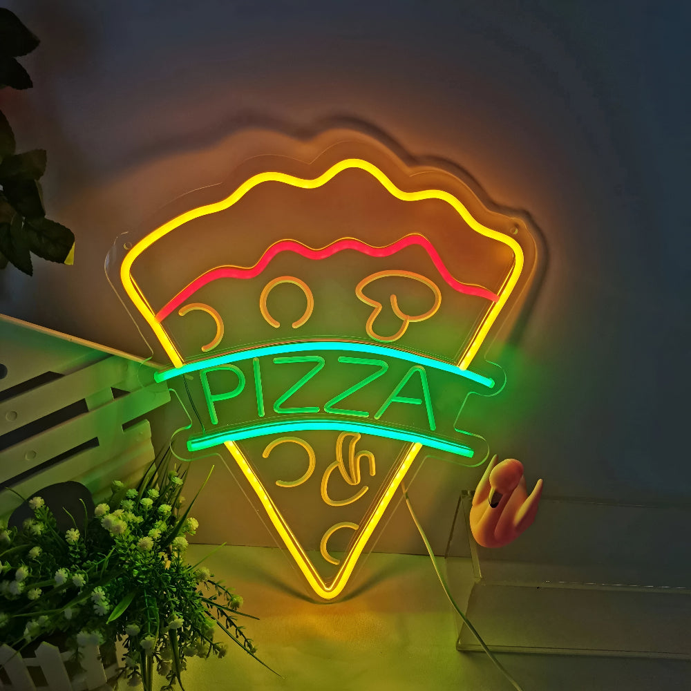 Colorful LED Neon Light for Fast Food – Wall Decor with USB Connection