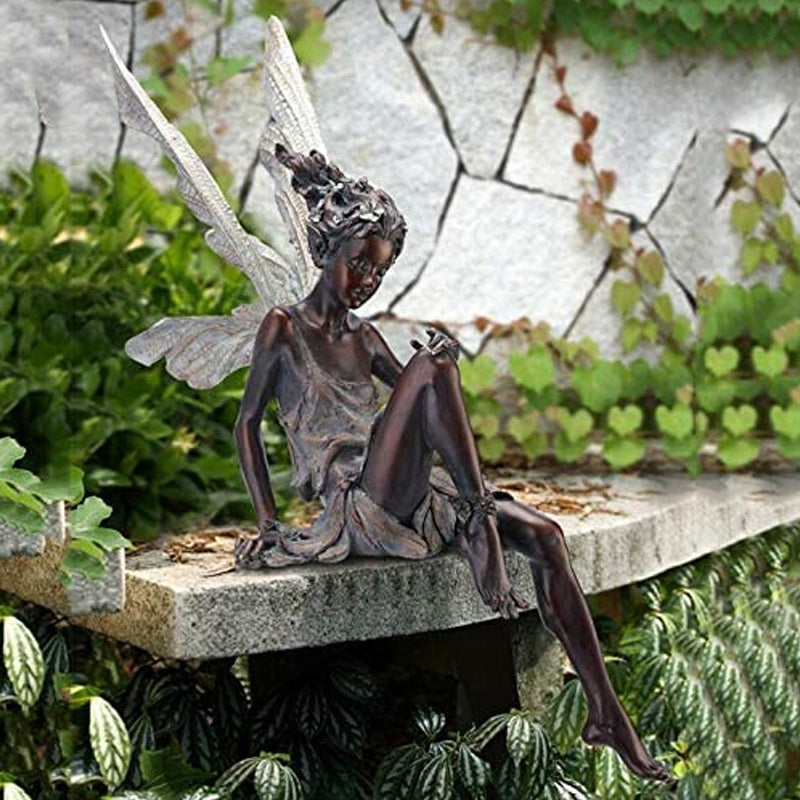 Enchanting Fairy Garden Sculpture | Durable Outdoor Decor