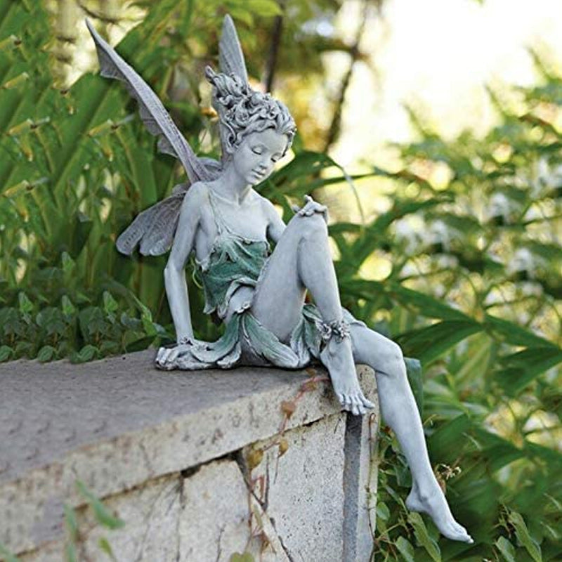 Enchanting Fairy Garden Sculpture | Durable Outdoor Decor