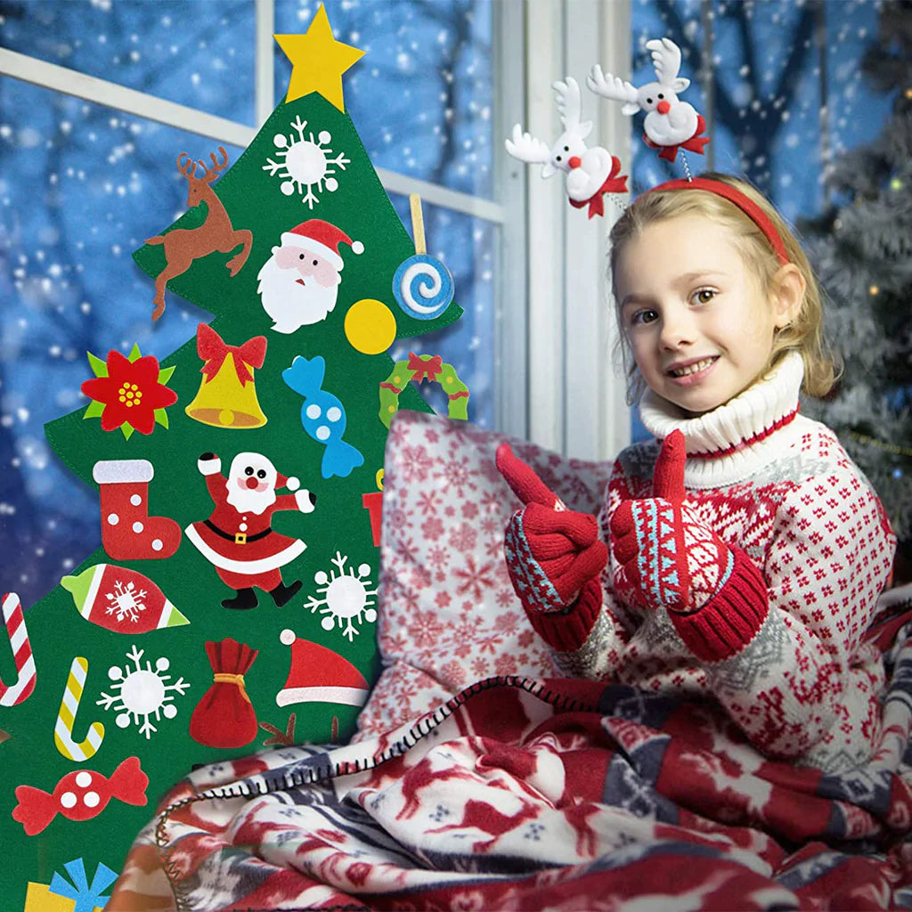 CozyCraft - Kid-Friendly DIY Christmas Tree Kit