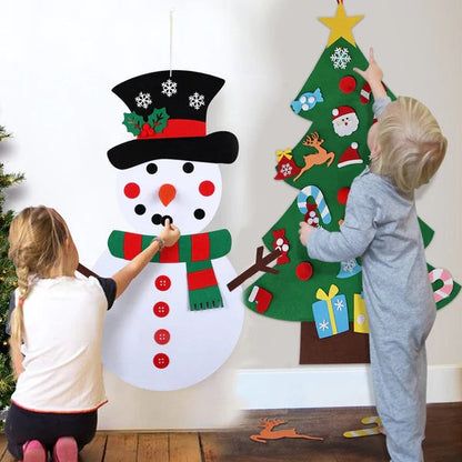 CozyCraft - Kid-Friendly DIY Christmas Tree Kit