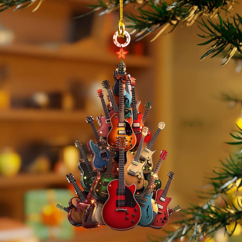 Acrylic Christmas Ornament - Lightweight Holiday Decoration
