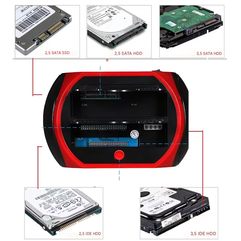 DataLink Hub | Versatile Drive Docking Station | Universal IDE & SATA Connector