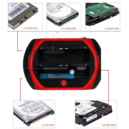 DataLink Hub | Versatile Drive Docking Station | Universal IDE & SATA Connector