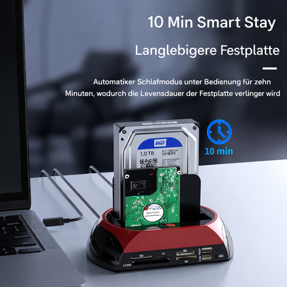 DataLink Hub | Versatile Drive Docking Station | Universal IDE & SATA Connector