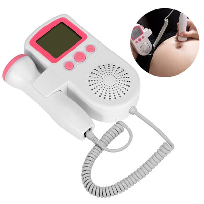 Handheld Fetal Doppler Device for Monitoring Pregnancy Heartbeat