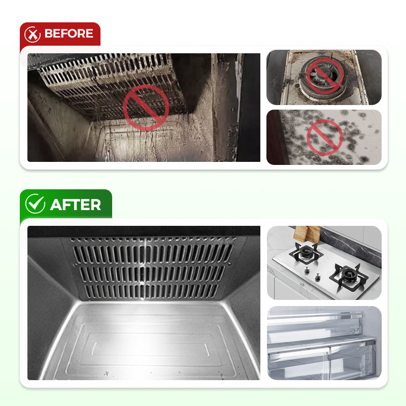 Effortless Grease Remover | Streak-Free Shine in Seconds
