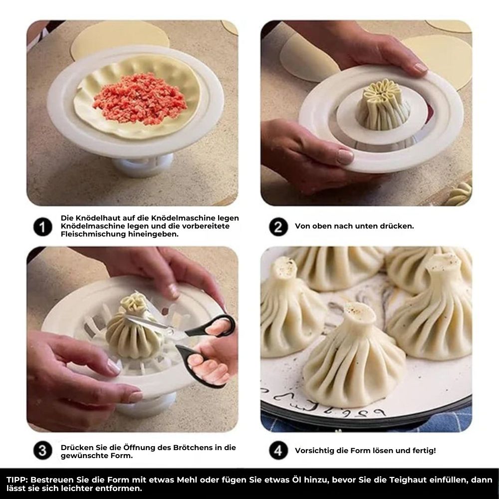 Buy One Get One Free | Flower-Shaped Dough & Bun Maker
