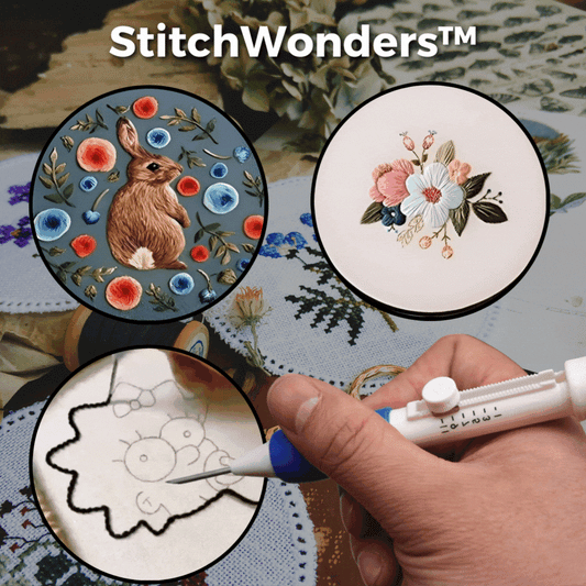 50% OFF | Transform Your Fabrics with the Magic Embroidery Set [Last Day Discount]