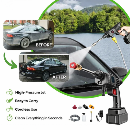 Portable All-Purpose Pressure Washer with Adjustable Spray