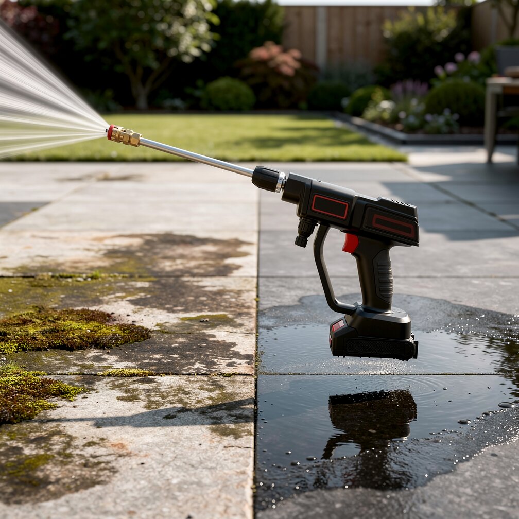 Portable All-Purpose Pressure Washer with Adjustable Spray
