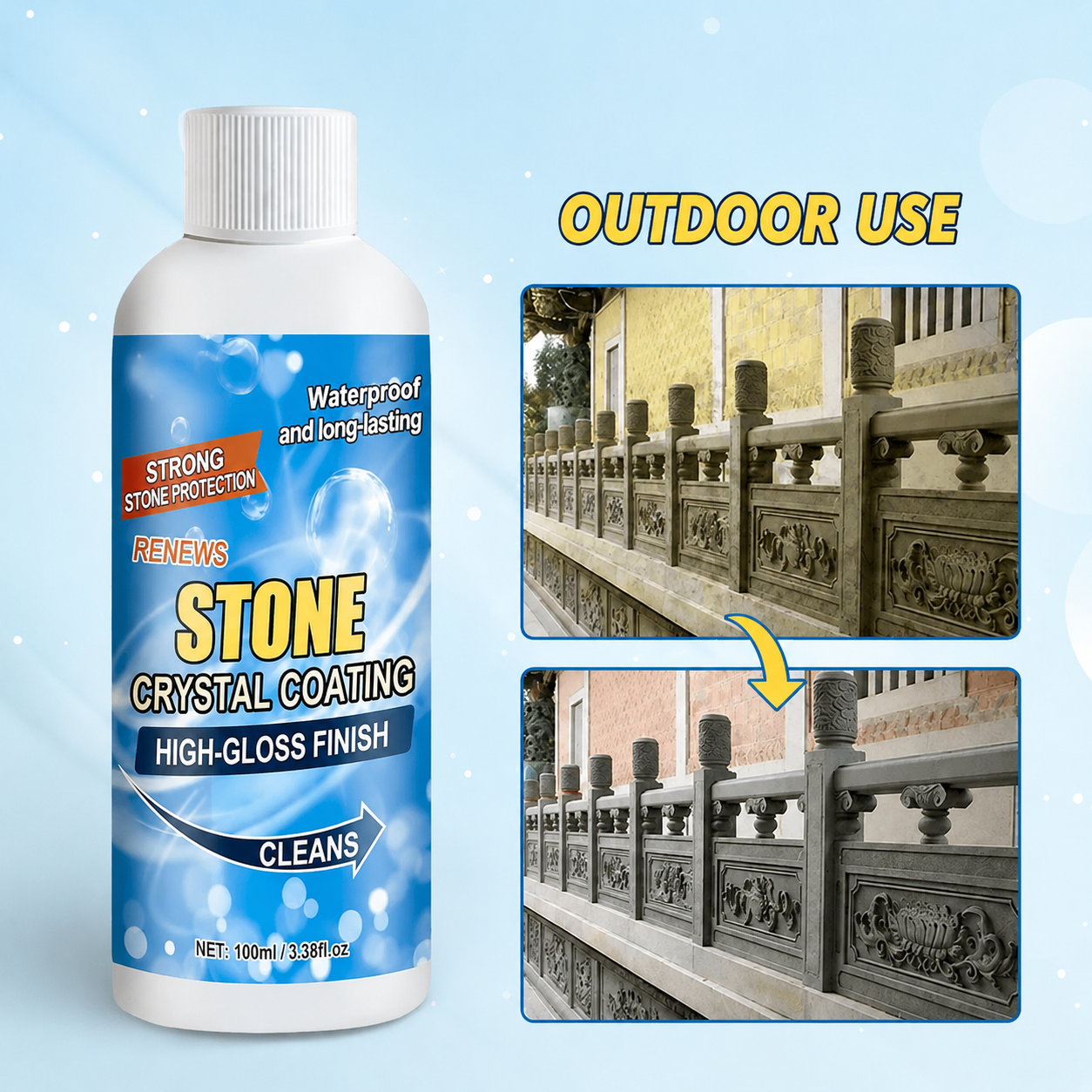 Stone Revive Cleaner | Granite, Marble, Concrete & Tile