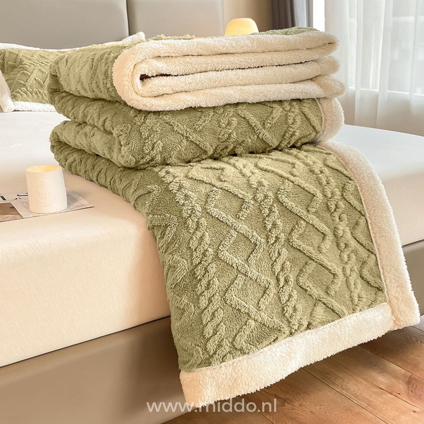 Fleece Sheet Set with Free Pillow Covers - Soft and Comfortable